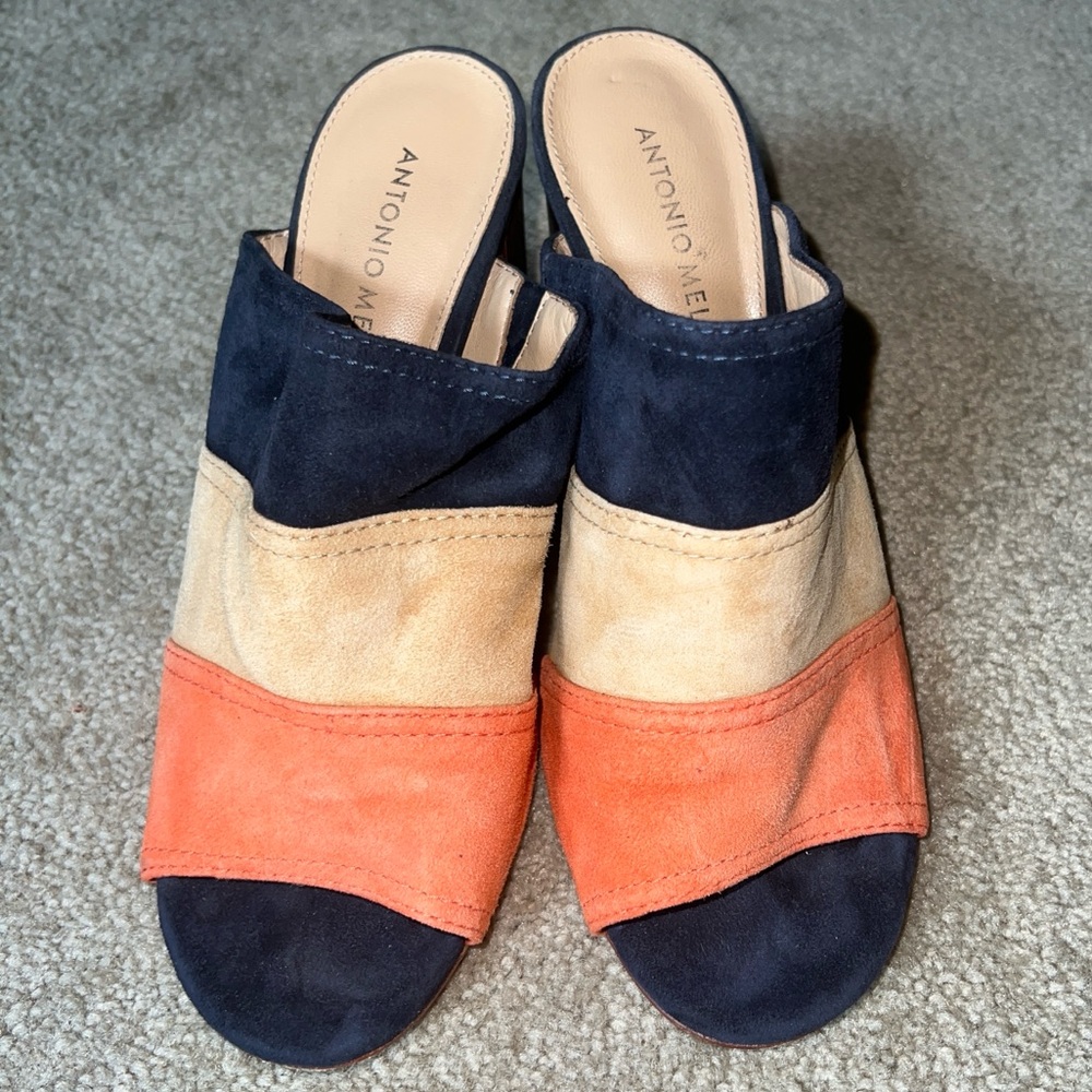 Antonio Melani Hall Suede Sandals